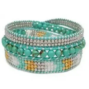 NEW Handmade 3 Wraps Bracelets